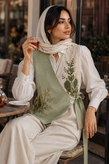 جلیقه گلدوزی خاص طرح سرو